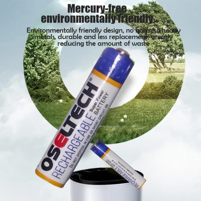 1200mAh AAA Rechargeable Battery 1.2V (Pack of 2)