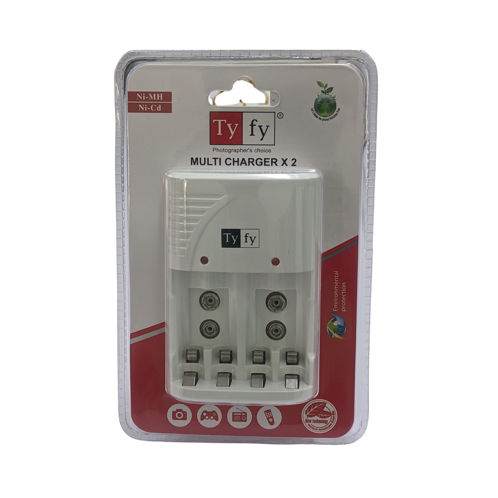 TYFY Multi Charger X2 WITH 9V BATTERY OPTION