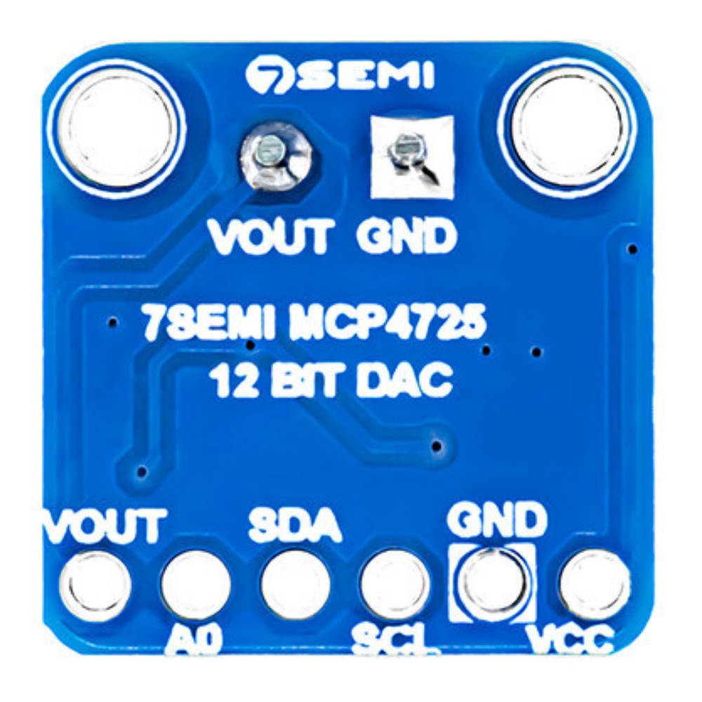 7Semi MCP4725 12bit Digital to Analog I2C Breakout Module