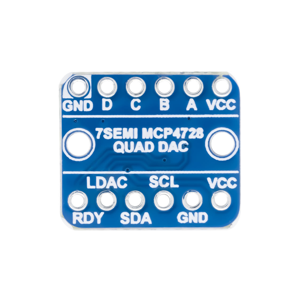 7Semi MCP4728 Quad DAC Module