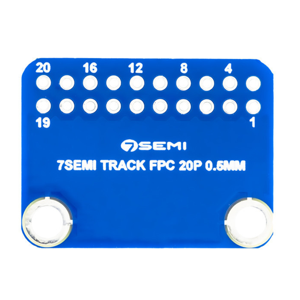 7Semi 0.5mm FFC FPC Connector Breakout Board (20 Pin)