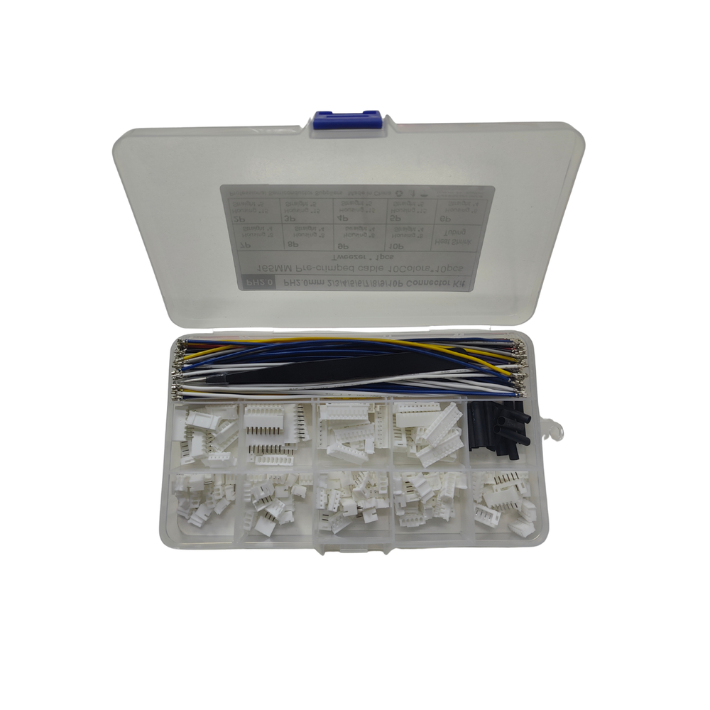 PH 2.0mm Connector with Pre-Crimped 165mm Silicone Wire Cable