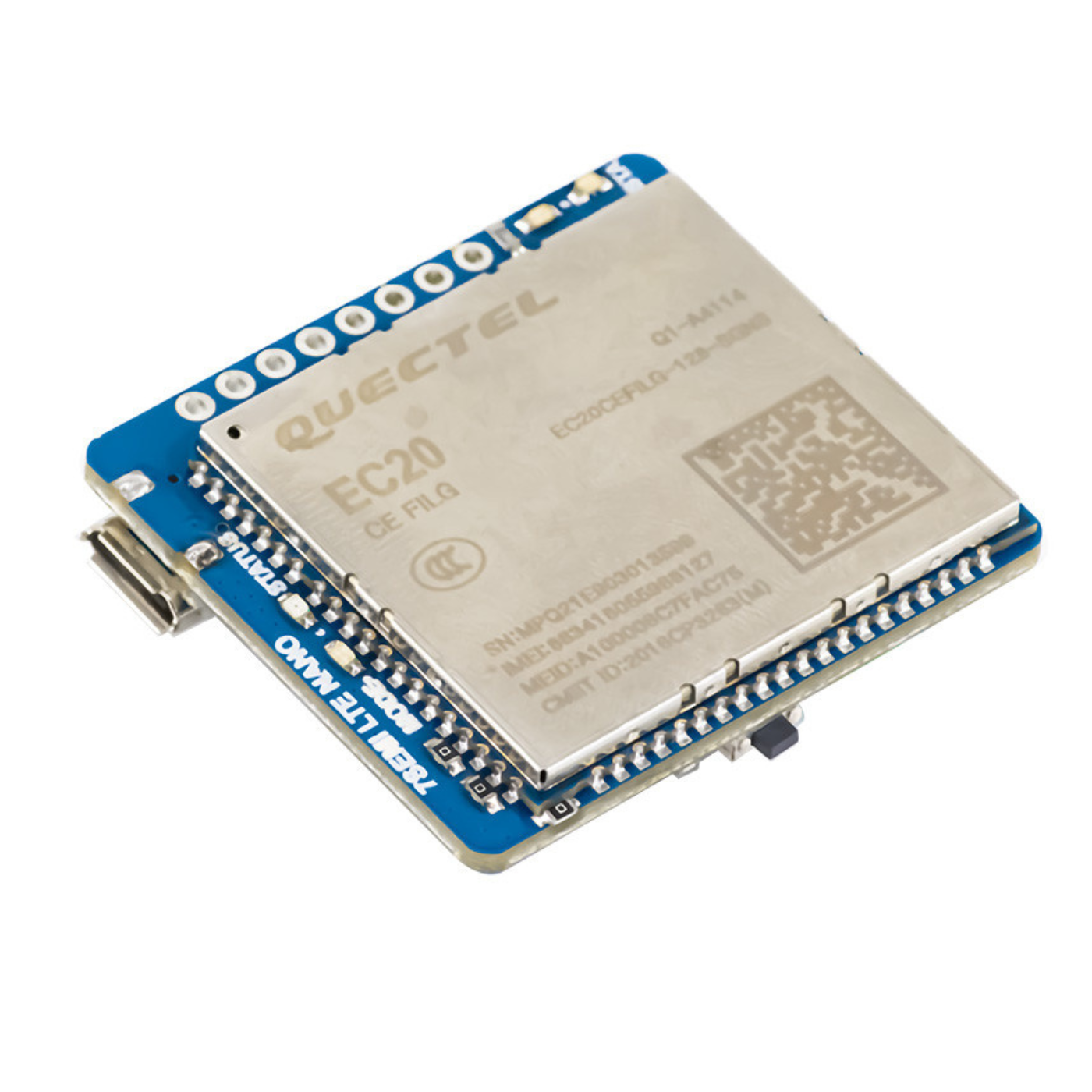 7Semi EC20 CAT-4 LTE 4G GNSS Nano Modem