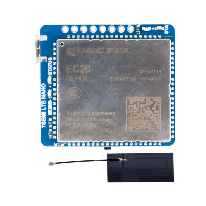 7Semi EC20 CAT-4 LTE 4G GNSS Nano Modem