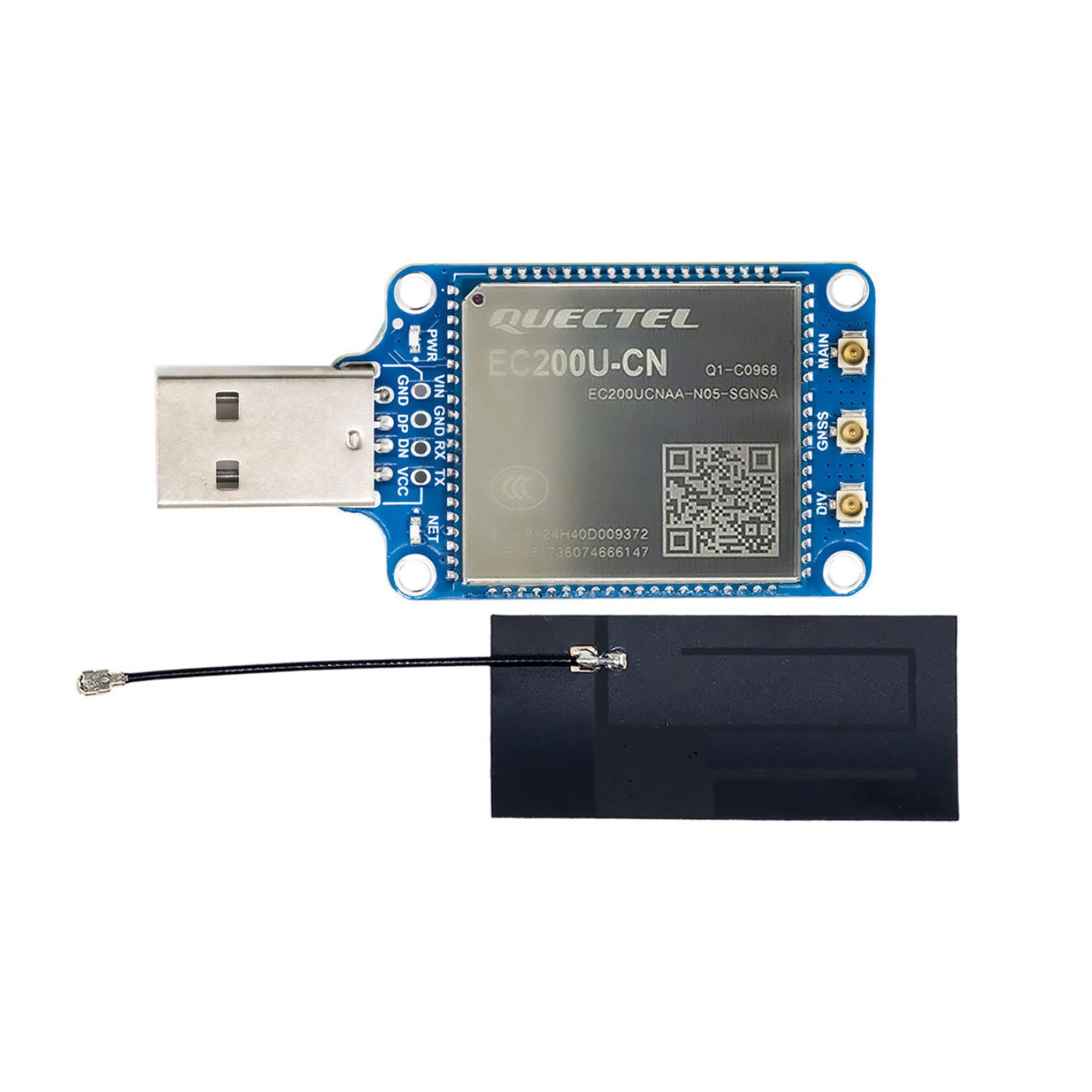 7Semi EC200U 4G LTE Cat 1 Dongle with GNSS Positioning
