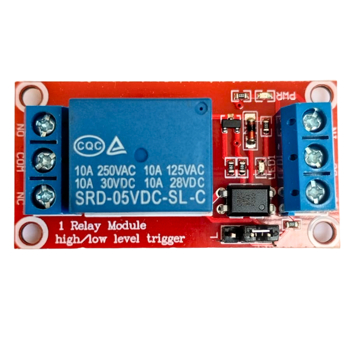 1CH 5v Relay Board High/Low Level Trigger with Optocoupler