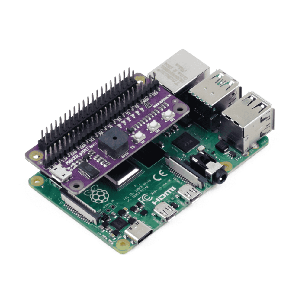 Maker pHAT for Raspberry Pi – Headless Setup, GPIO Debugging & Built-In I/O