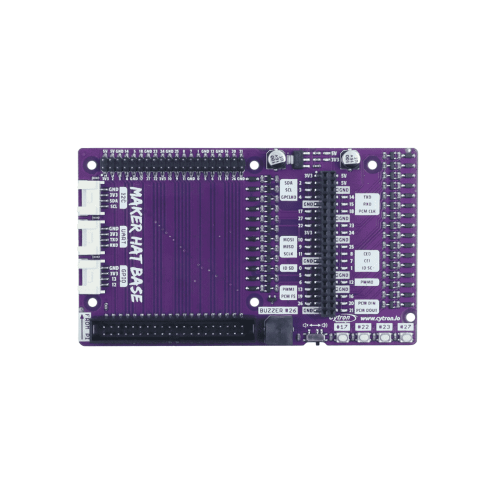 Maker Hat Base for Raspberry Pi 400 – GPIO Extension Board with Grove Ports