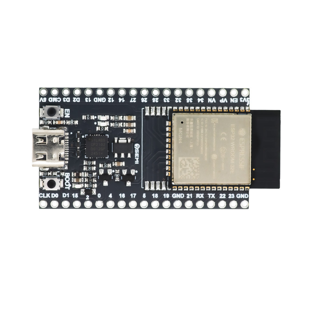 7Semi ESP32-DEVKIT-E – ESP32 WiFi BLE Development Board with CP2102 USB-UART