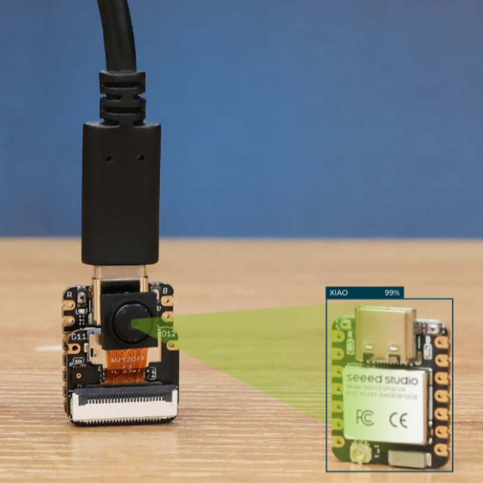 Seeed Studio XIAO ESP32S3 Sense: 2.4GHz Wi-Fi, BLE 5.0, OV3660 Camera Sensor, Digital Microphone, 8MB FLASH,Â 8MB PSRAM,Â Rich Interface,Â Battery Charging Supported,Â IoT, Embedded ML