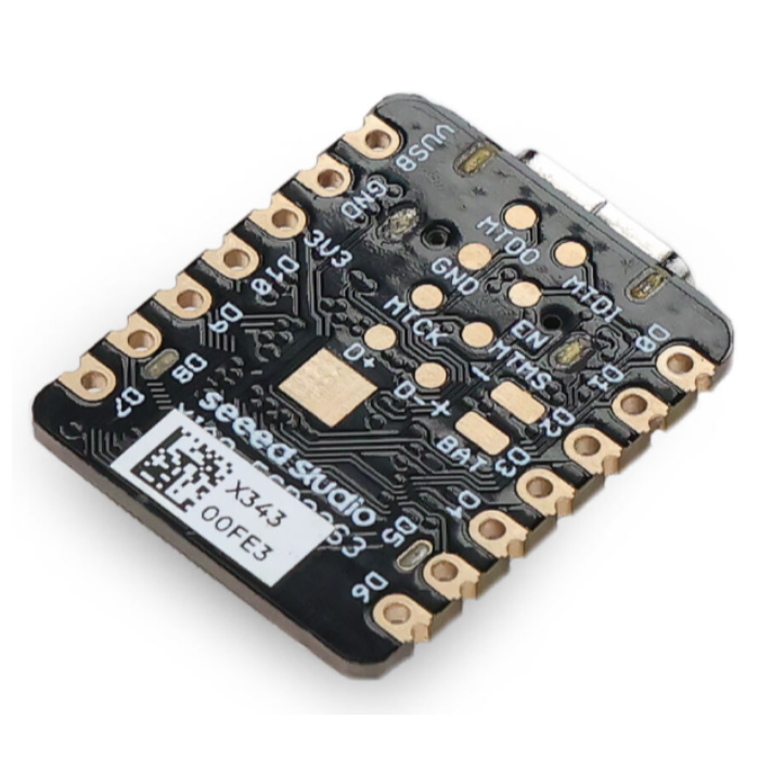 Seeed Studio XIAO ESP32S3 Sense: 2.4GHz Wi-Fi, BLE 5.0, OV3660 Camera Sensor, Digital Microphone, 8MB FLASH,Â 8MB PSRAM,Â Rich Interface,Â Battery Charging Supported,Â IoT, Embedded ML