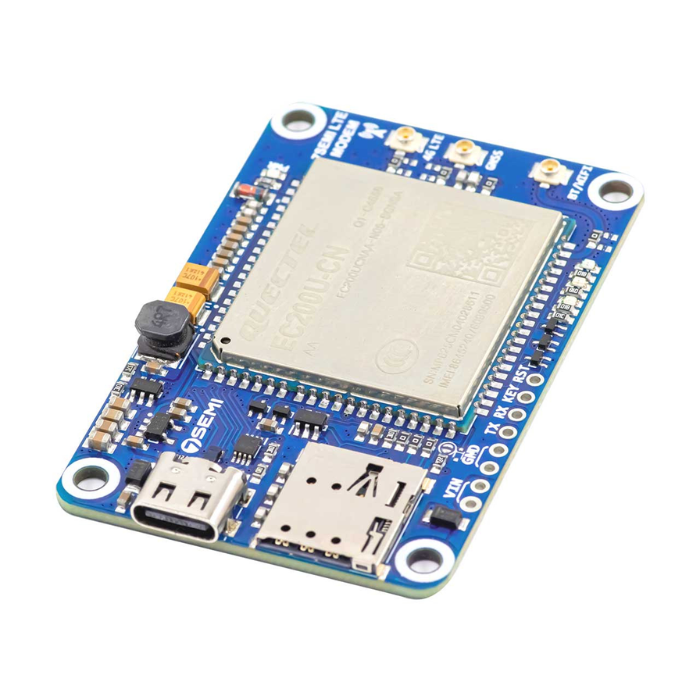 EC200U 4G LTE GNSS Industrial Modem with USB C and 5â€“26V Input Range - 7Semi