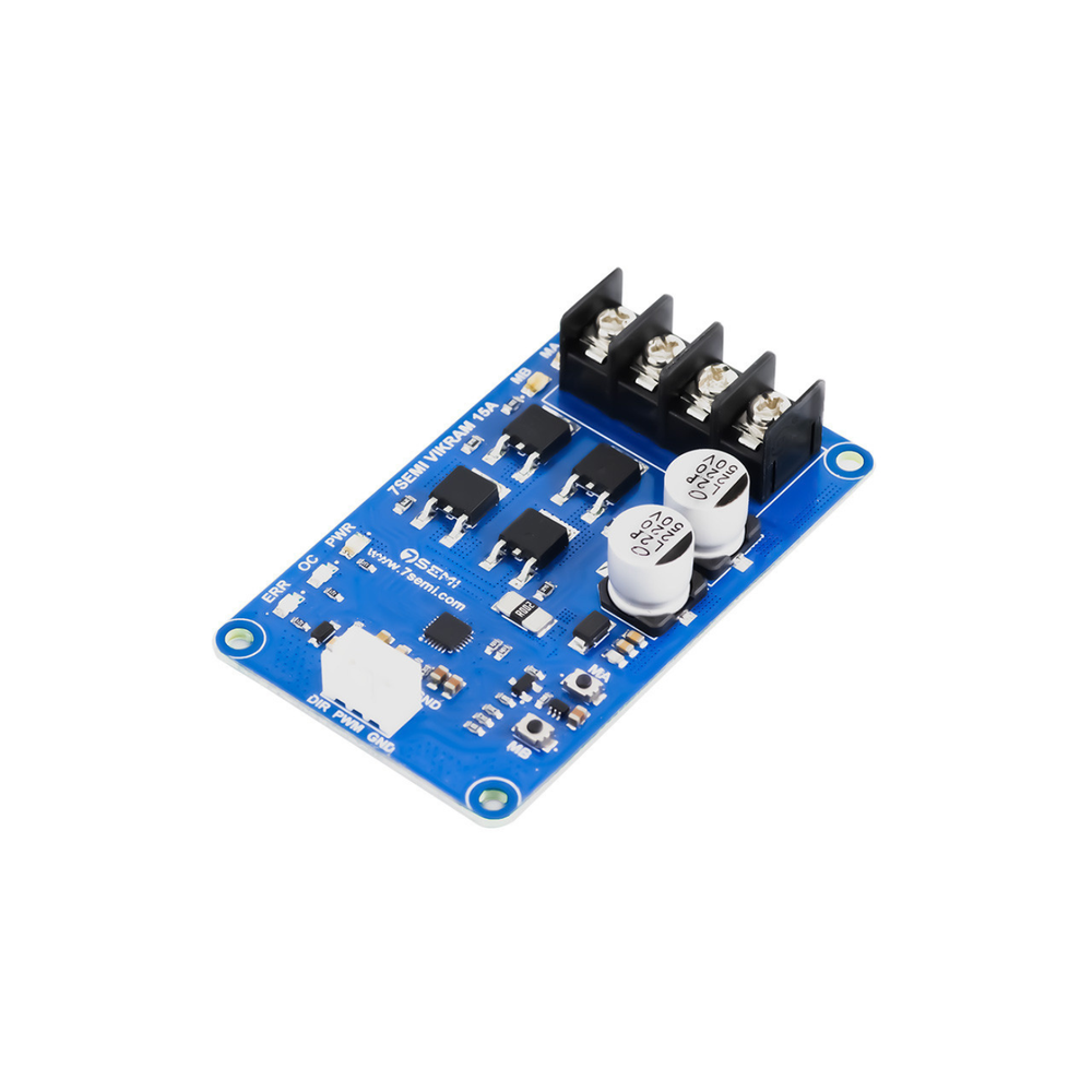 7Semi Vikram-3015 High-Power 30V 15A Single-Channel DC Motor Driver Module