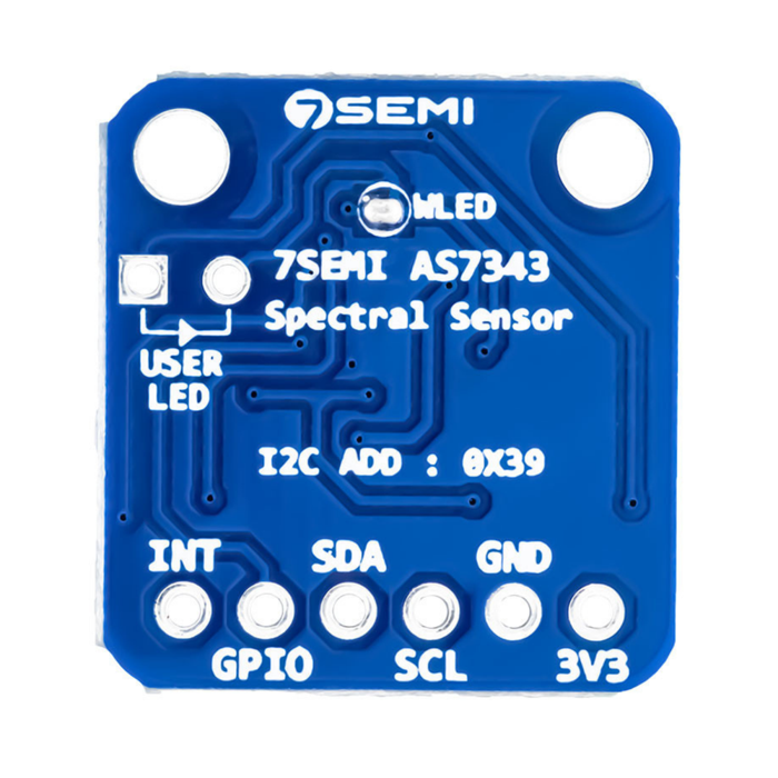 7Semi AS7343 14-Ch Spectral Sensor 350-1000nm - Buy Online in India