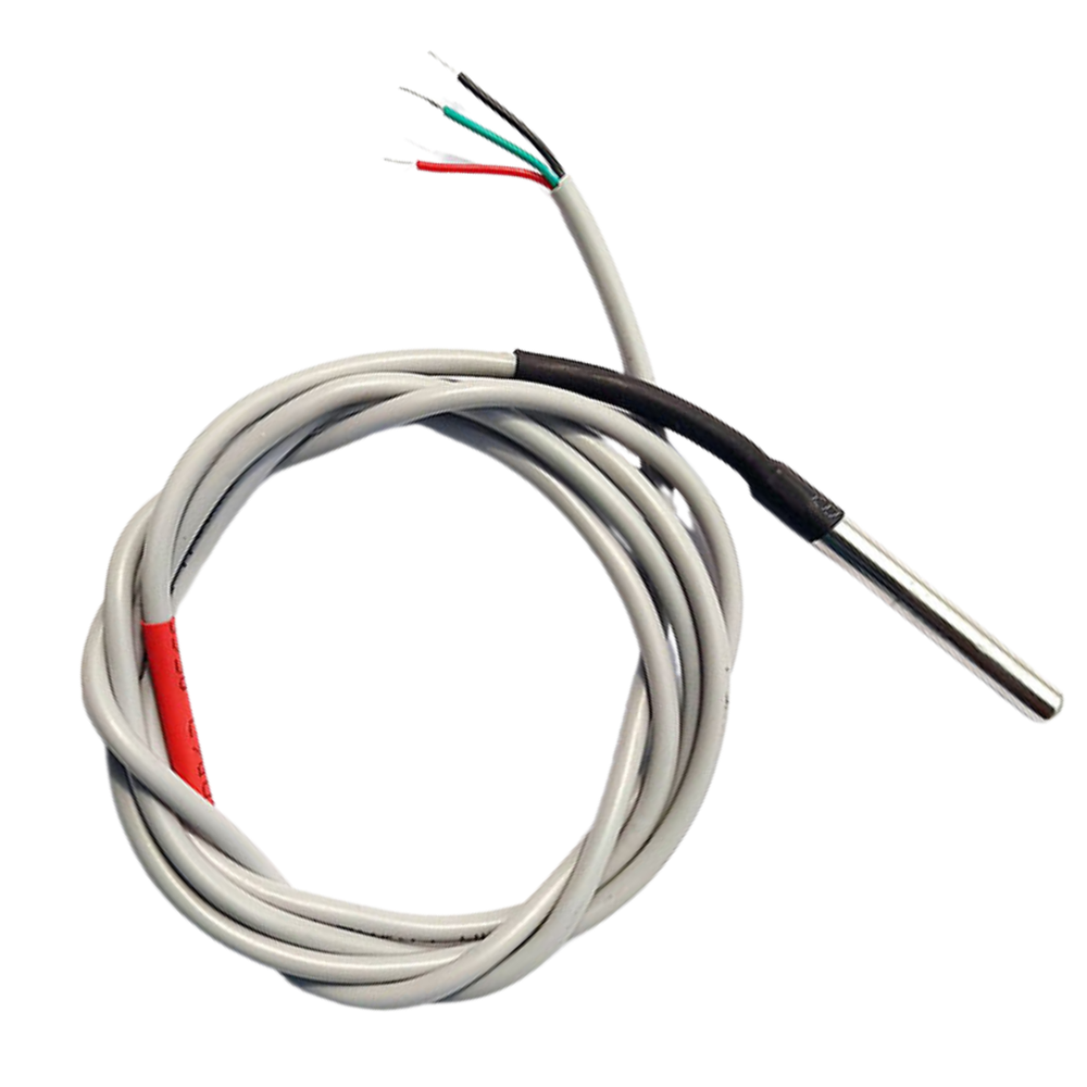 7Semi Analog LM35 Temperature Sensor Probe with 1M Waterproof Cable