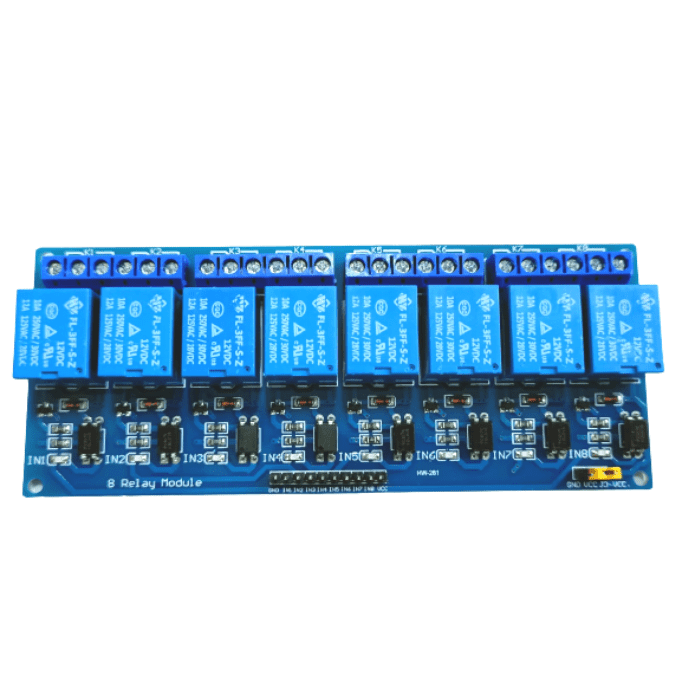 12V 8-Channel Relay board
