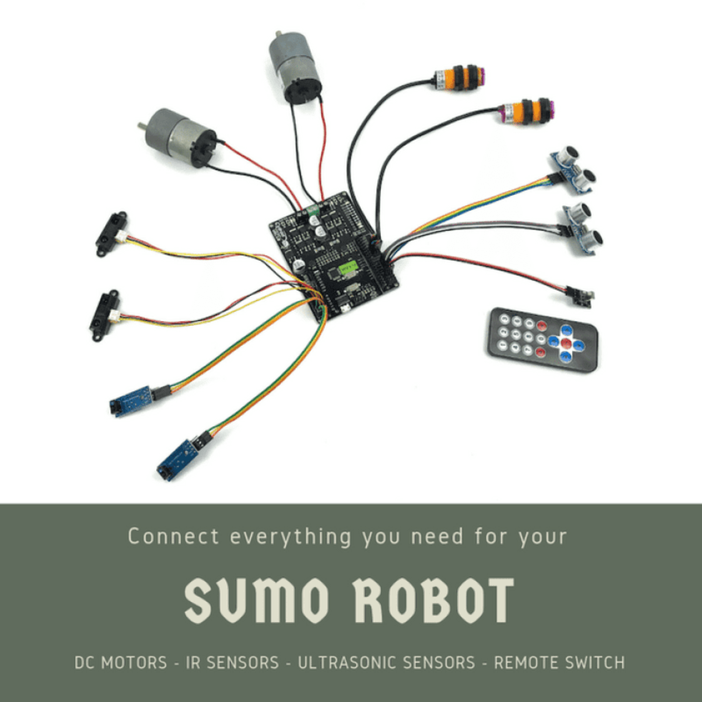 Cytron URC10 Sumo Robot Controller R1.1 Arduino-Compatible Motor Driver Board