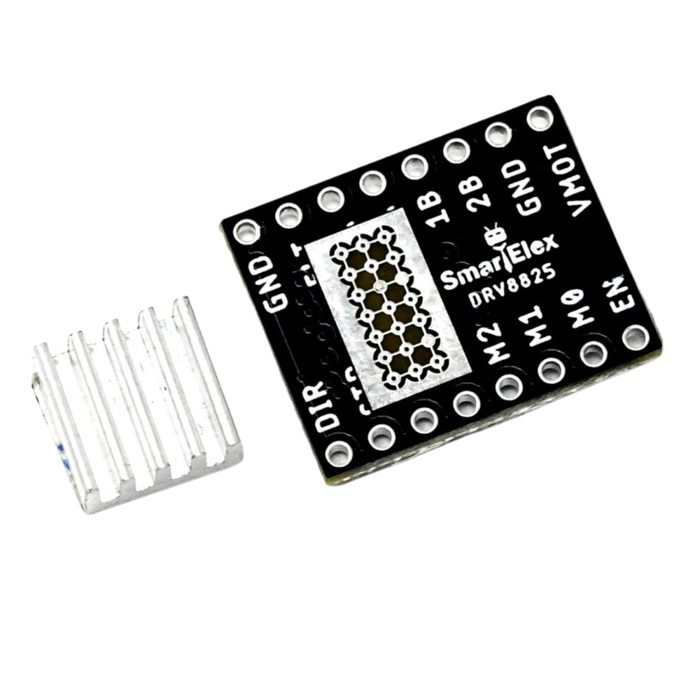 SmartElex DRV8825 Stepper Motor Driver Module with Aluminum Heat Sink