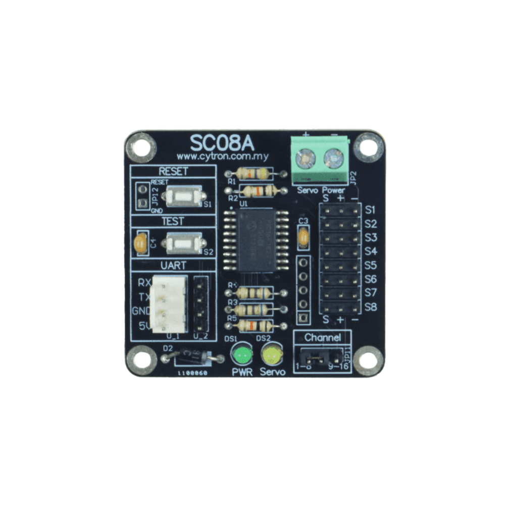 Cytron SC08A 8-Channel Servo Controller