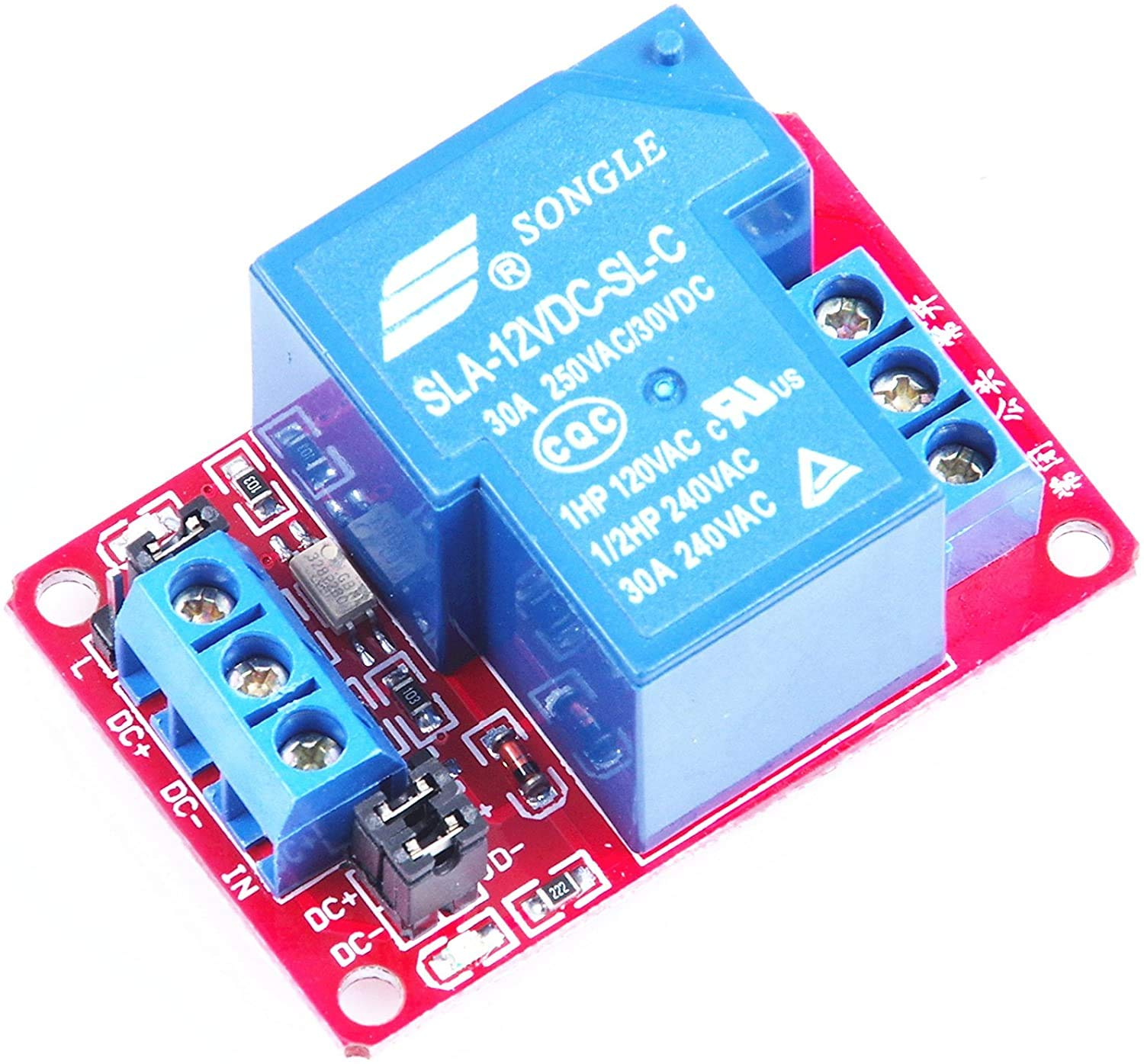 Single CHANNEL 12V RELAY MODULE 30AMP
