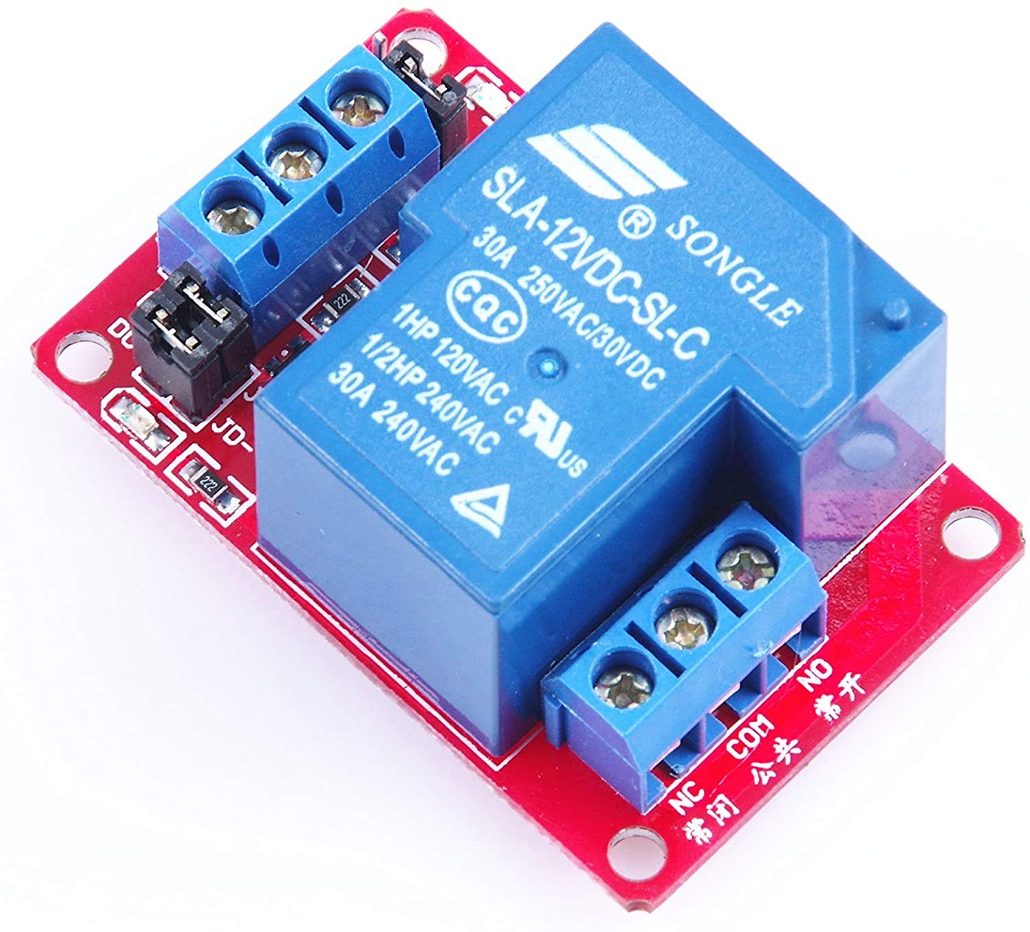Single CHANNEL 12V RELAY MODULE 30AMP