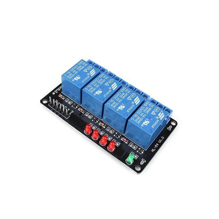 Iotcart SES-P-410 12V 4CH Relay Board - Home Automation & Load Control