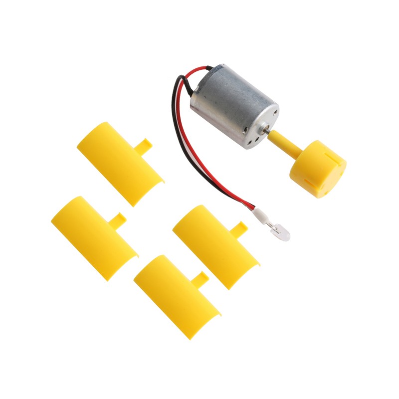 DIY Mini Wind Turbine Blade Vertical Axis Micro Generator - Buy Online in India