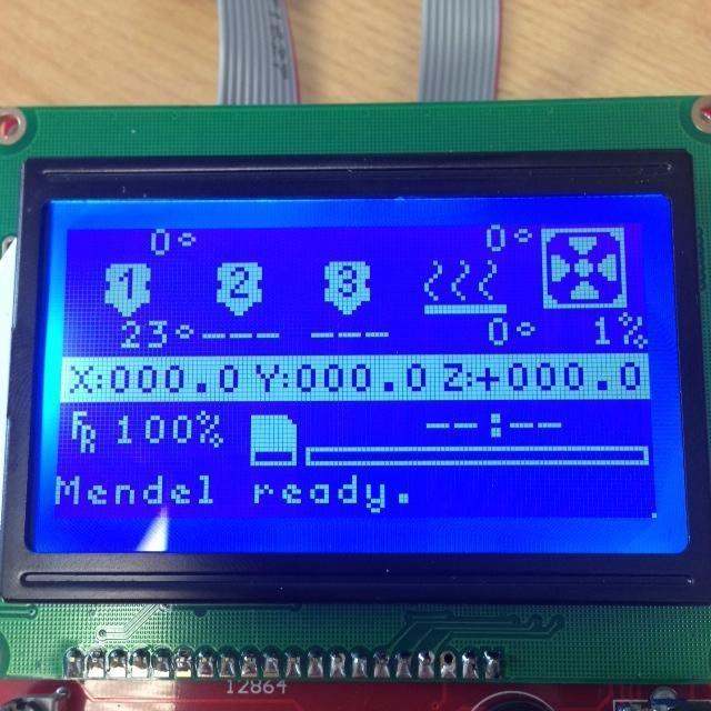 Iotcart SES-P-47 128x64 Smart LCD Display for 3D Printers - RAMPS 1.4 Compatible
