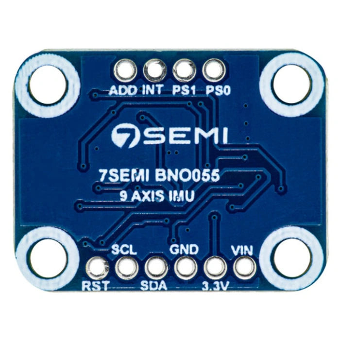 BNO055 9-DOF Absolute Orientation Sensor Breakout with I2C Qwiic - 7Semi