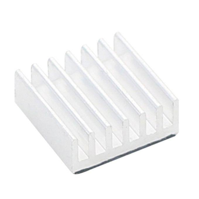 Raspberry Pi 3 in 1 Heat Sink Aluminium for Raspberry Pi 4B (White) - Pack of 1