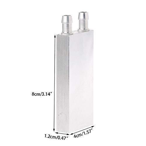 Iotcart SES-P-513 80mm Aluminium CPU Heatsink - Water Cooling Block for GPU & Motherboard
