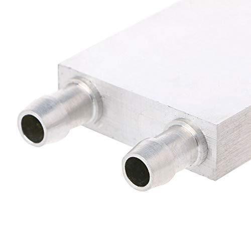 Iotcart SES-P-513 80mm Aluminium CPU Heatsink - Water Cooling Block for GPU & Motherboard