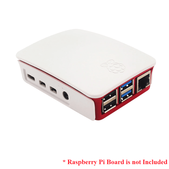 Raspberry Pi 4 Case Red & White(Chinese)