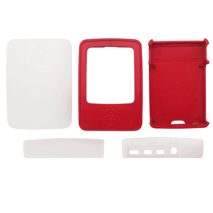 Raspberry Pi 4 Case Red & White(Chinese)