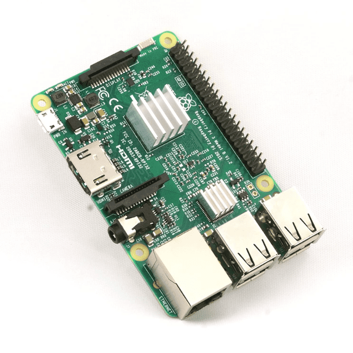 Iotcart SES-P-521 3 in 1 Aluminium Heatsink for Raspberry Pi 3 - Buy Online in India