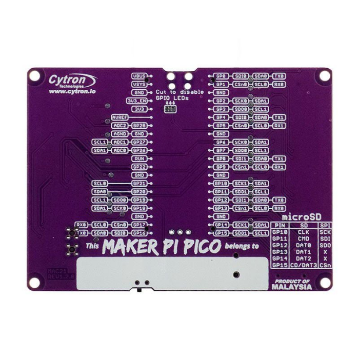 Cytron Maker Pi Pico Base Development Board for Raspberry Pi (without Pico)