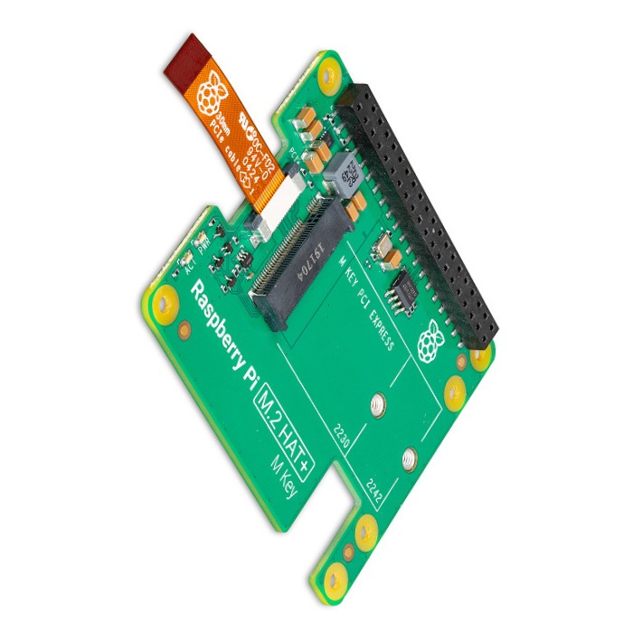 Raspberry Pi M.2 HAT+ NVMe PCIe 2.0 Interface - Buy in India