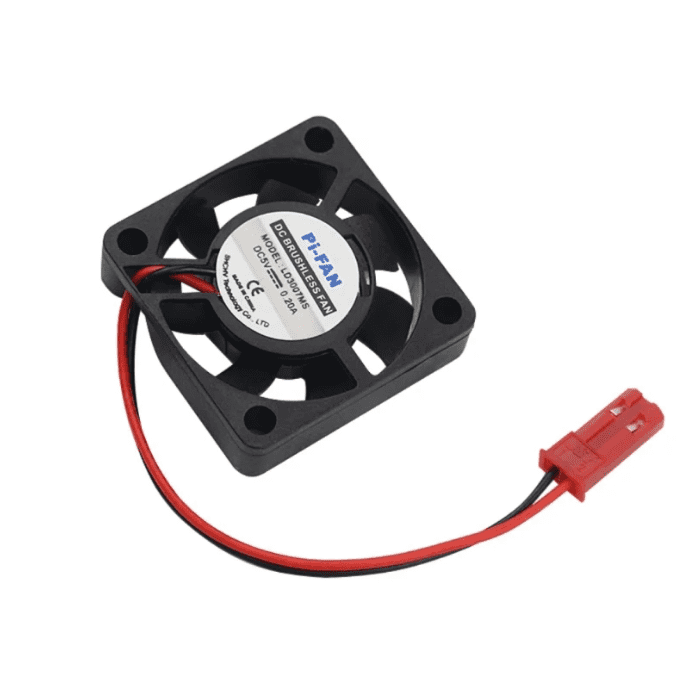 Iotcart 5V Mini Fan 30x7mm for Raspberry Pi Cooling - Electronics