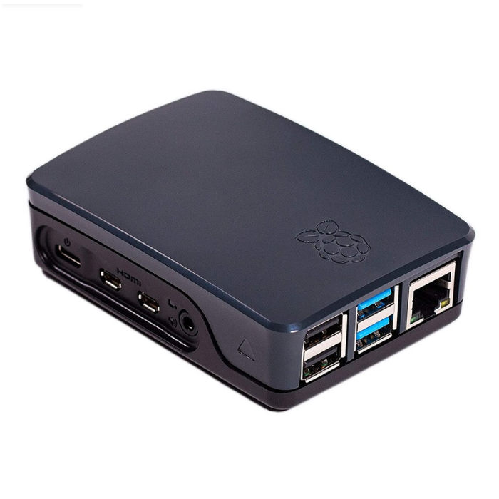 Official Raspberry Pi 4 Case Black & Grey