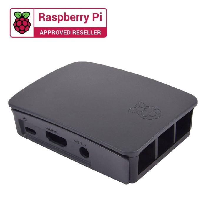 Raspberry Pi 3 Case (Black Grey)