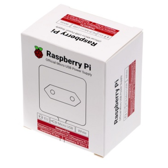 Raspberry Pi 3B/3B+ 5.1V 2.5A Official Power Adapter - Buy Online in India