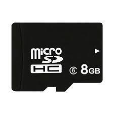 Iotcart 8GB Class 6 SD Card 24MBps - Data Storage for Cameras & IoT