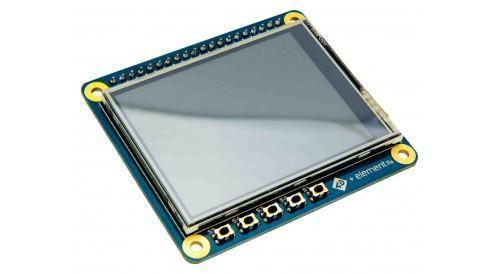 4D Systems 4DPi-24-HAT 2.4inch 320x240 Touch Display HAT for Raspberry Pi - Buy in India
