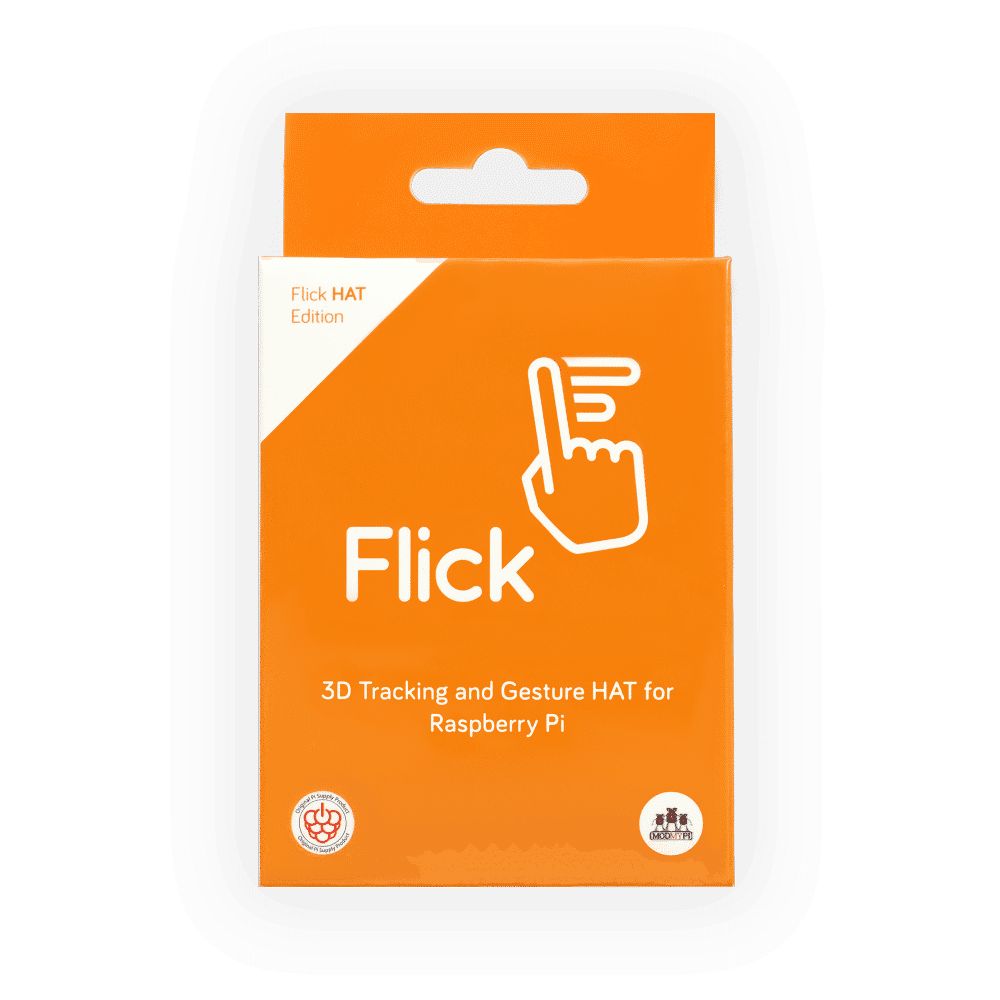 Raspberry Pi Flick Hat 3D Tracking and Gesture Sensor