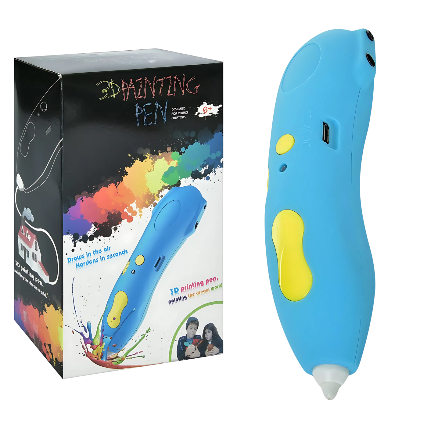 Goofoo 3D Printing Pen Blue Color