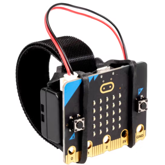 Iotcart Official Micro:Bit Wearable Flexible Holder & Strap - Secure Mount for Projects
