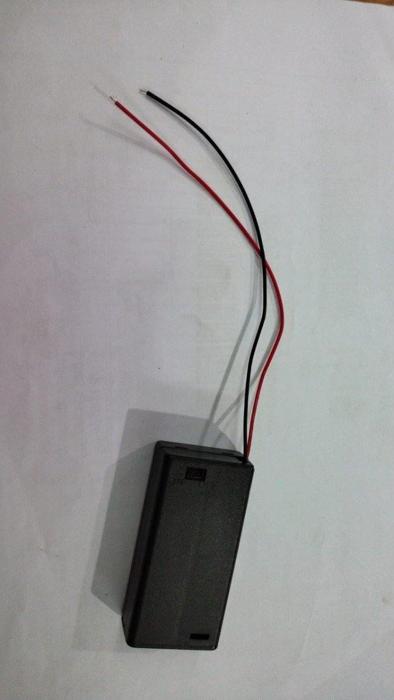 Iotcart 2 x AAA Battery Holder with Cover & On/Off Switch - 3V Power for Arduino Projects