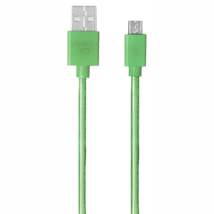 Micro:bit USB 2.0 Micro B Cable 300mm High-Speed Data Cable - Green