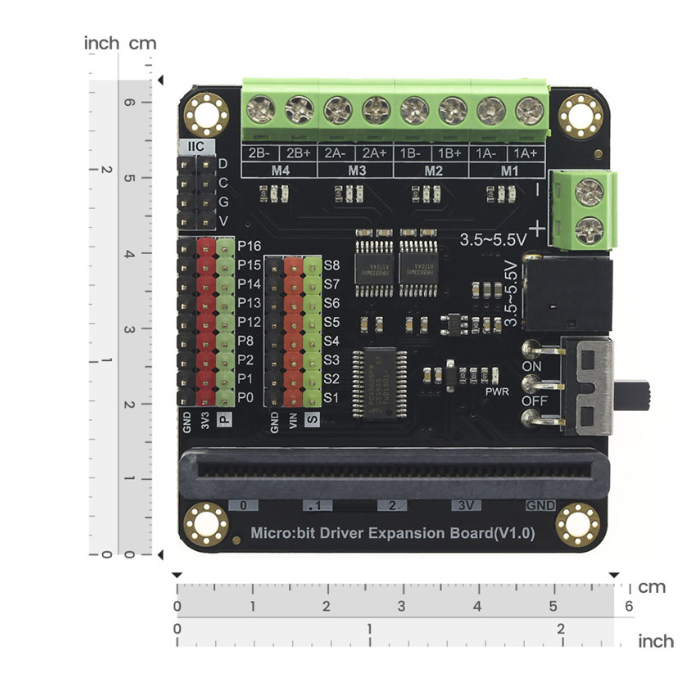DFRobot micro:Driver - micro:bit Driver Expansion Board