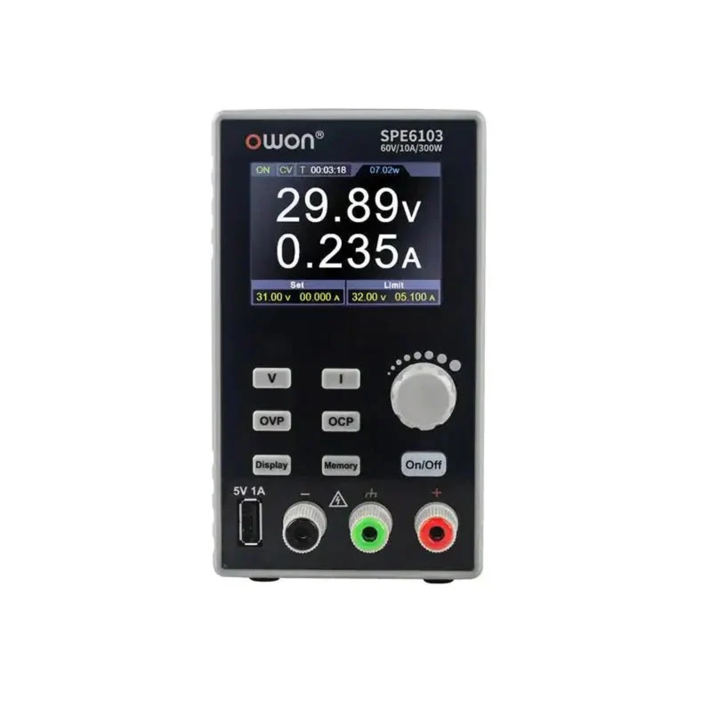 OWON SPE6103 60V 10A Programmable Lab DC Power Supply